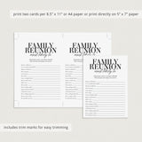 Who Is Most Likely To Game for Family Reunion