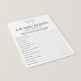 Funny Graduation Party Game Who Is Most Likely To Printable