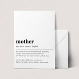 Mother Definition Print Instant Download