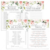 (Virtual) Mother's Day Games Bundle Instant Download by LittleSizzle