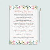 (Virtual) Mother's Day Quiz Instant Download by LittleSizzle