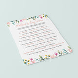 (Virtual) Mother's Day Quiz Instant Download