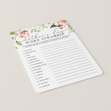 Virtual and Printable Mother's Day Game Word Scramble