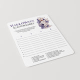 Mummy Halloween Party Game Scattergories Printable