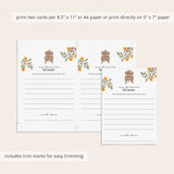 Memory Of The Retiree Cards Printable