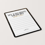 My Favorite Memory With The Retiree Cards Printable
