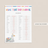 name that baby animal quiz anwers by LittleSizzle