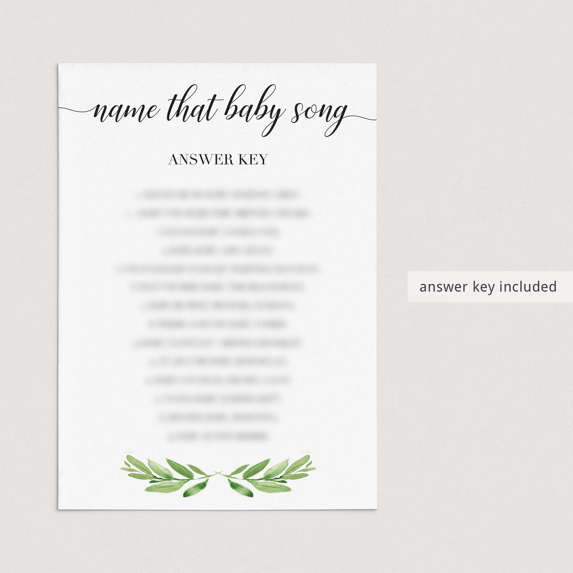 Unique baby shower game for large groups printable by LittleSizzle