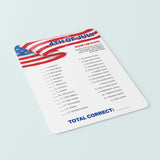 Fourth of July Game For Family Name The State