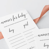 Names for baby cards by LittleSizzle