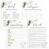 Dirty Hen Party Games Bundle Printable by LittleSizzle