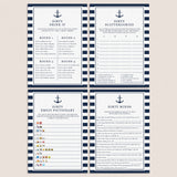 Nauti Party Games Bundle Digital Download by LittleSizzle