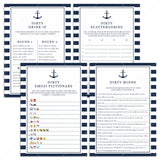 Nauti Party Games Bundle Digital Download by LittleSizzle