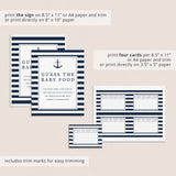 Instant download boy baby shower decorations by LittleSizzle