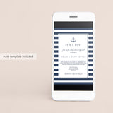 Boy baby shower by mail evite template by LittleSizzle