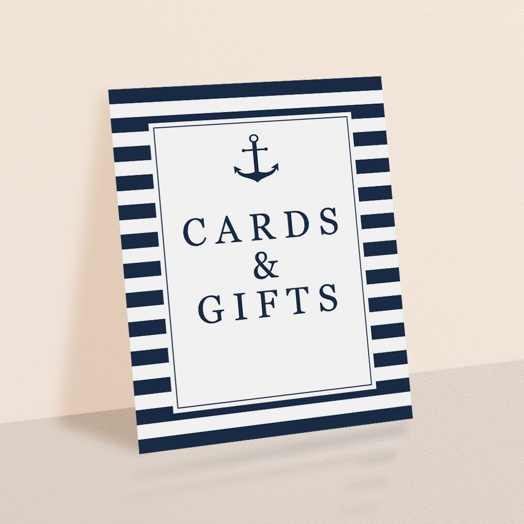 Nautical baby shower ideas by LittleSizzle