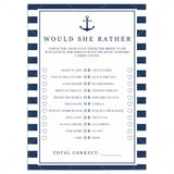 nautical themed bridal shower decorations diy by LittleSizzle