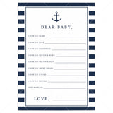 Printable wishes for the new baby boy by LittleSizzle