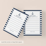 Advice for parents to be nautical baby shower by LittleSizzle
