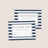 Printable guess how many game cards for boy baby shower by LittleSizzle