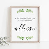 Write your own thank you card sign for baby shower by LittleSizzle