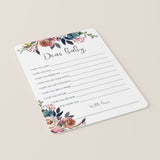 Boho Baby Shower Activity Pack Printable