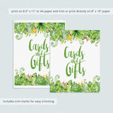 Printable gift sign for hawaiian shower by LittleSizzle