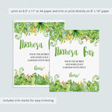 Tropical Cards and Gifts Sign Printable by LittleSizzle