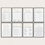 8 New Years Party Games Printable by LittleSizzle