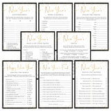 8 New Years Party Games Printable by LittleSizzle