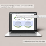 Neutral Change of Plans Baby Shower Digital Announcement Card