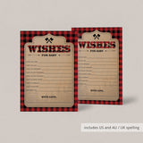 Instant Download Baby Shower Baby Wish Cards Printable