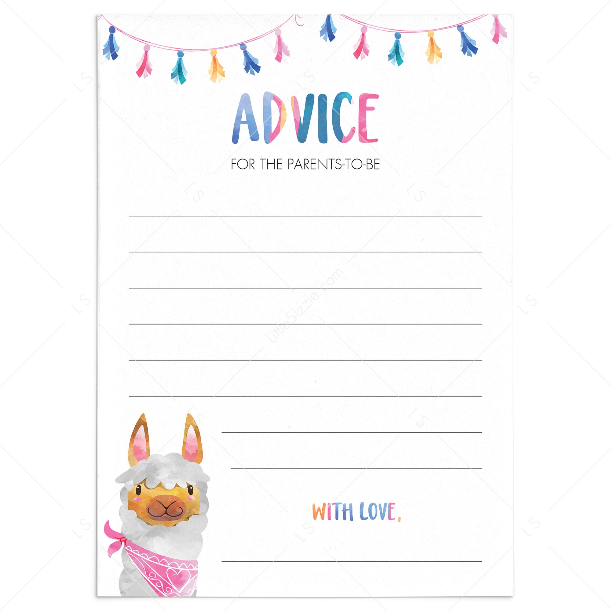 Couples baby shower games advice for parents by LittleSizzle