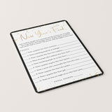 Family Feud Game for New Year's Party Printable