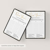 Printable New Year's Party Games Bundle