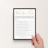 8 New Years Party Games Printable