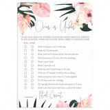 Over or Under Game Template Instant Download by LittleSizzle