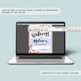 Printable Baby Shower Decor Pack for Girls
