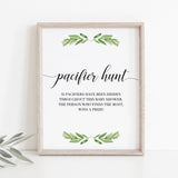 pacifier hunt sign template by LittleSizzle