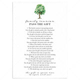 Pass The Gift Game for Family Reunion Instant Download by LittleSizzle