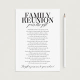 Printable Pass The Gift Game for Family by LittleSizzle