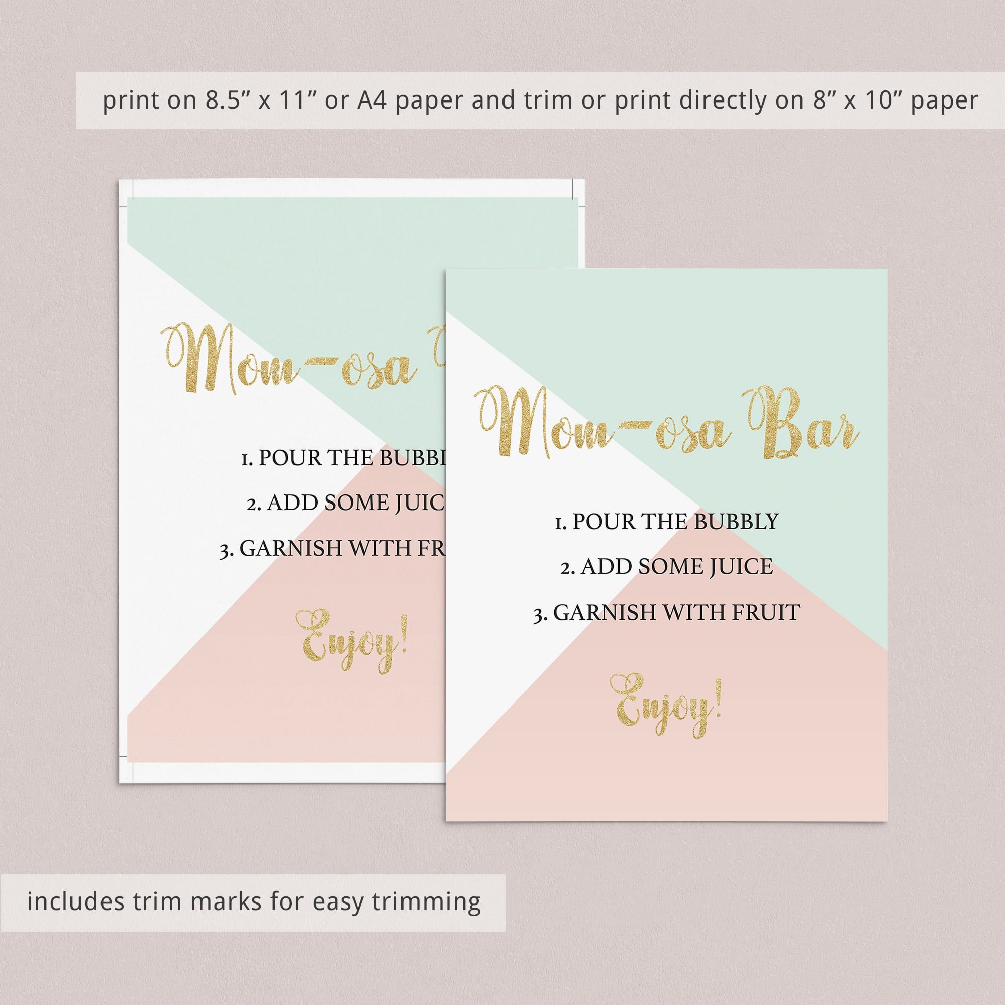 Babies are sweet printable decor by LittleSizzle