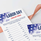 Patriotic Party Game for Family Labor Day Finish My Phrase