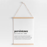 Persistence Definition Print Instant Download
