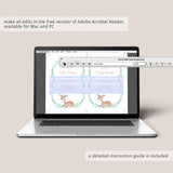 Personalized baby shower invitation with animal by LittleSizzle