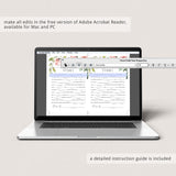 personalized bridal shower madlibs game digital download