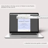 Geometric Bridal Shower Invitation Template Gold