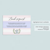 Baby girl elephant shower printables by LittleSizzle