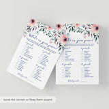 Pink Bridal Shower Purse Raid Game Printable Download