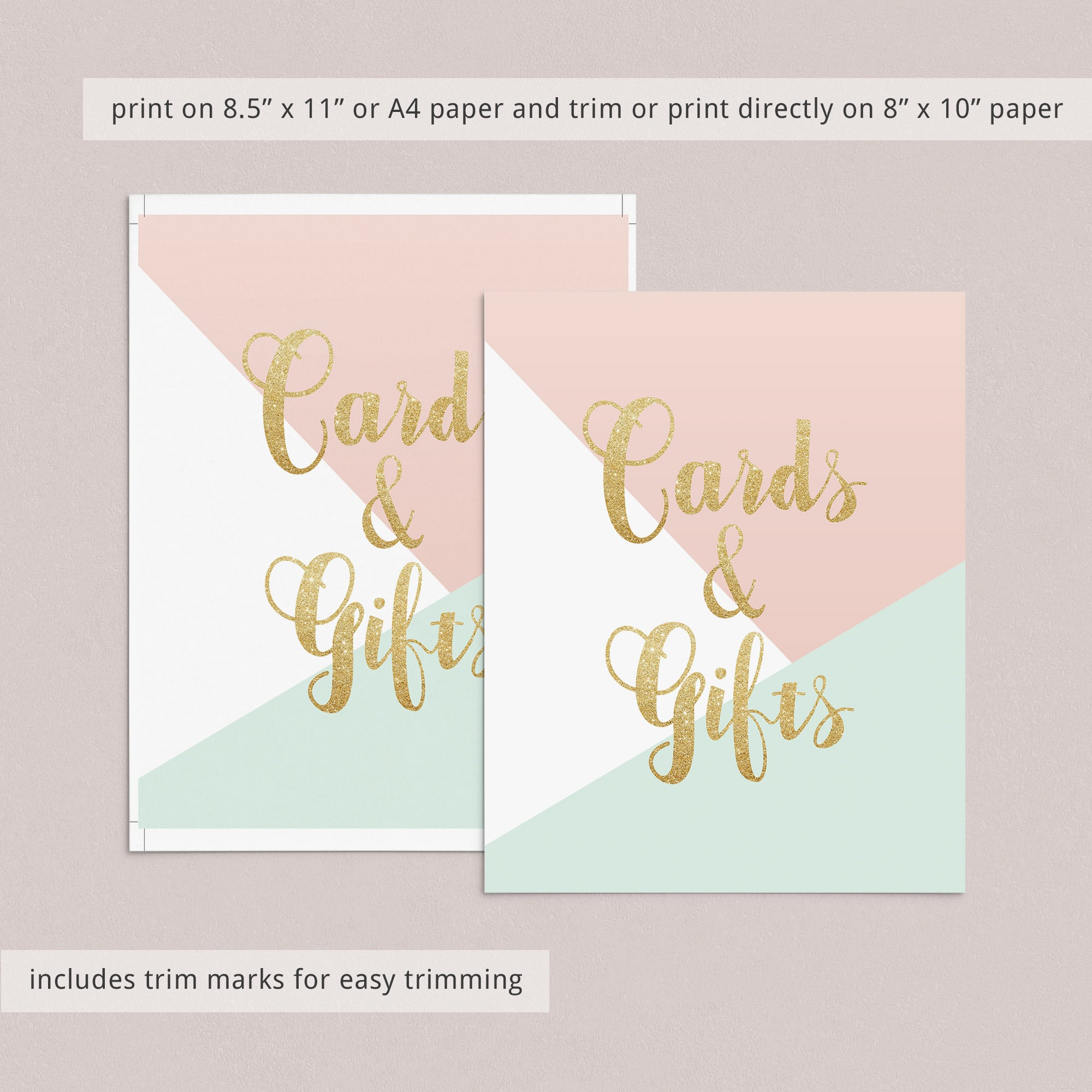 Instant download pastel party decor by LittleSizzle